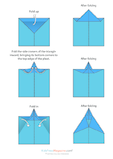 Paper Airplane Instructions – The Delta