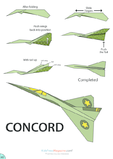 Paper Airplane Instructions – Concord