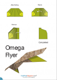 Paper Airplane Instructions – Omega Flyer
