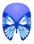 Craft Masks – Blue Butterfly