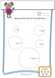 Measure Circumference Worksheet 5