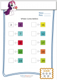 Basic Counting – What Comes Before Series Worksheet 4
