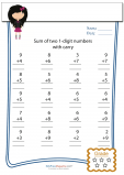 Adding Two 1-Digit Number With Carry - Thursday