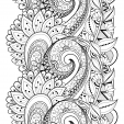 Flower Doodle Coloring Page