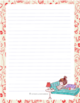 Printable PDF Journal Pages. Lovely Templates for Journaling and Morning Pages.
