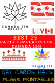 Large Maple Leaf Printable Stencil Template for DIY