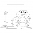 Alphabet Coloring Pages – F