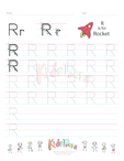 Handwriting Worksheet Letter R