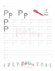Handwriting Worksheet Letter P