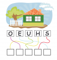 House Find The Word Activity Sheet