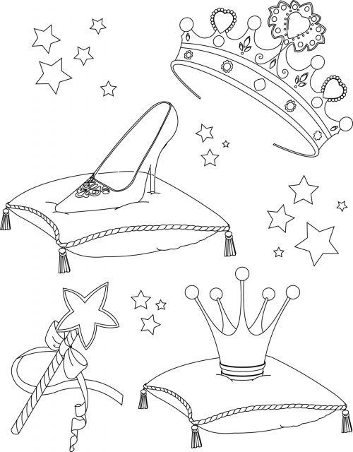 accessory coloring pages - photo #3