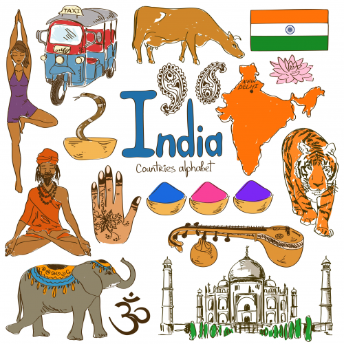 India Culture Map  KidsPressMagazine.com