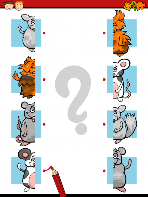 Brain Game: Animal Match Up  KidsPressMagazine.com