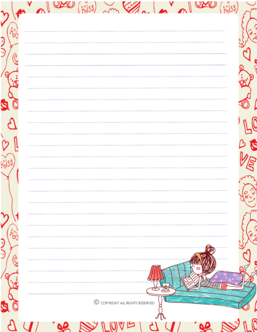 Printable PDF Journal Pages. Lovely Templates for Journaling and