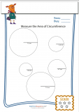 Measure Circumference Worksheet 4