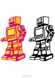 Coloring Match – Robot 1
