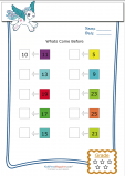 Basic Counting What Comes Before Series Worksheet 3