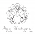 Color Thanksgiving Turkey 