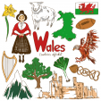 Wales Culture Map