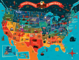 USA Map for Kids