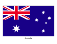 Printable World Flags - Australia