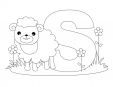 Alphabet Coloring Pages - S