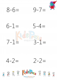 Easy Subtraction without Borrowing - #2