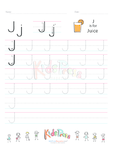 Handwriting Worksheet Letter J