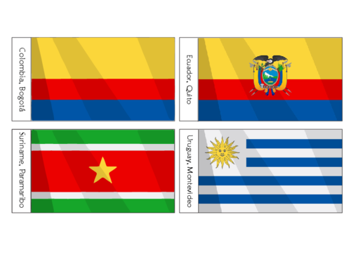Printable South America Flags 2025 Printable South America Flags 2025
