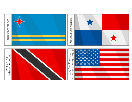 North American Flags Printables For Kids Part 3