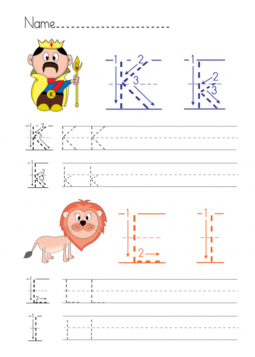 alphabet practice k l kidspressmagazine com