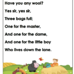 nursery rhymes poster