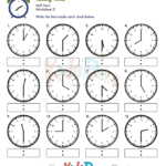 telling time worksheets 30 PDF bundle